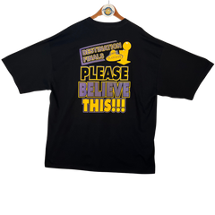 Y2K '04 Lakers Playoffs Destination Finals Tee - Black