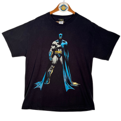 Vintage Y2K '04 Warner Bros Tag Batman Graphic Tee - Black
