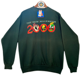 Y2K Looney Tunes 'The New Millennium' 2000 - Green Crewneck Sweater
