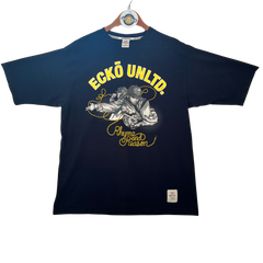 Y2K Ecko Unltd 'Rhyme & Reason' Graphic Tee - Black