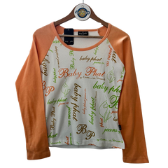 Baby Phat Y2K Long Sleeve All Over Print Logo Tee - Deadstock