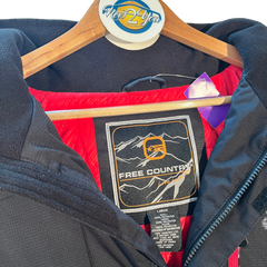 Free Country Black/Red Snow Jacket