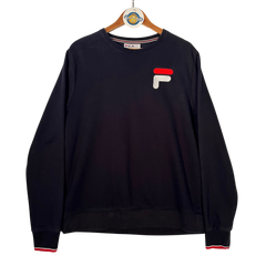 Fila Black Stripe Trim Pullover