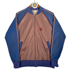 Adidas Grey X Blue Track Jacket