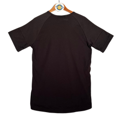 Black Three Stripe T-Shirt (Adidas)