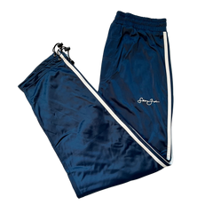 Sean John Blue Double Stripe Track Pants