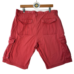 Broken Threads Brick Red Shorts