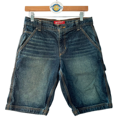 Rustic Blue Wash Denim Shorts (Arizona Jean Co.)