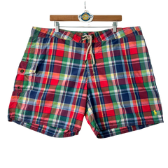 Multicolor Plaid Board Shorts (Ralph Lauren)