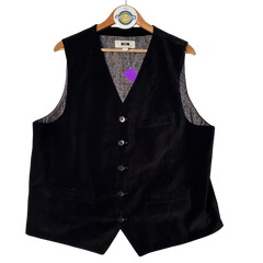 Joseph Abboud Black Velvet Vest