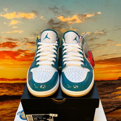 Jordan 1 Low Light Teal