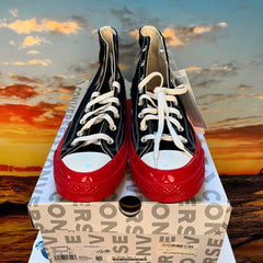 Comme des Garcons PLAY Black Red Midsole