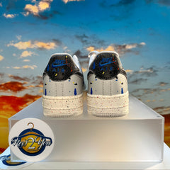 Air Force 1 LV8 3 GS 'Paint Splatter - Light Bone'