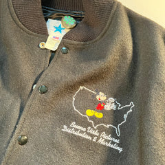 Disney Black Varsity Mickey Mouse Jacket