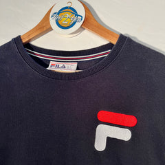Fila Black Stripe Trim Pullover