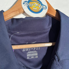 Nike University Of California Men's Navy Blue Polo Shirt