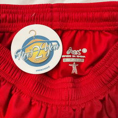 Asics Red Track Pants
