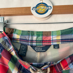 Multicolor Plaid Board Shorts (Ralph Lauren)