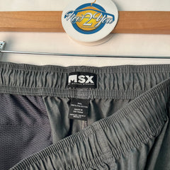 Grey & Black Ombre Basketball Shorts (MSX)