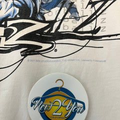 Vintage Y2K 2001 White DBZ Tee