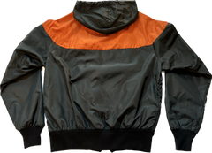 Vintage 80's Orange and Black Nike Windbreaker