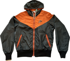 Vintage 80's Orange and Black Nike Windbreaker