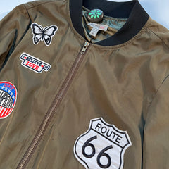 Patched Bomber Jacket (Casting LA)