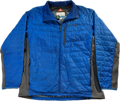 Columbia Puff Bomber Jacket Blue/Grey