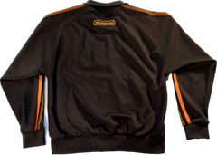 Y2K Nintendo Zip Up Jacket Black/Orange