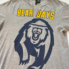 Cal 'Bear Days' V-Neck Graphic Tee - Grey