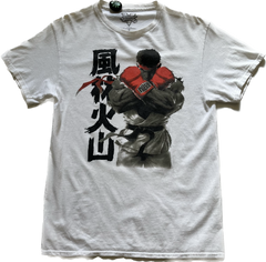 Capcom Ryu Street Fighter White Gamer Tee