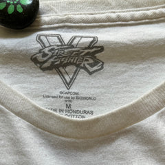 Capcom Ryu Street Fighter White Gamer Tee