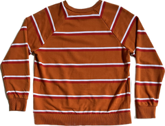 Guess Los Angeles Orange Striped Pullover