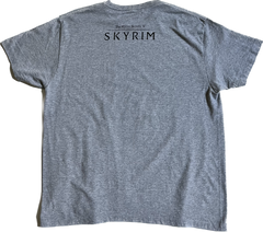 Bethesda Grey Skyrim The Elder Scrolls V Tee