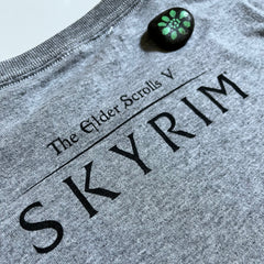 Bethesda Grey Skyrim The Elder Scrolls V Tee