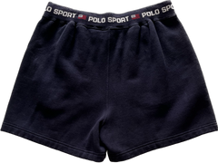 Vintage 90's Polo Ralph Lauren 'Polo Sport' Jogger Shorts - Blue