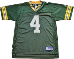 Reebok Brett Favre #4 Green Bay Packers Jersey