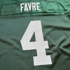 Reebok Brett Favre #4 Green Bay Packers Jersey