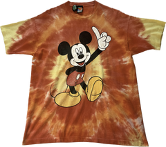VTG Disney Jerry Leigh Mickey Mouse Tie-Dye Graphic Tee - Mickey Unlimited