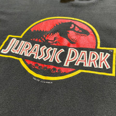 Vintage 1990's Hanes Beefy T' Jurassic Park Graphic Tee' Single stitched