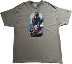 Hanes Grey Spiderman Graphic Tee