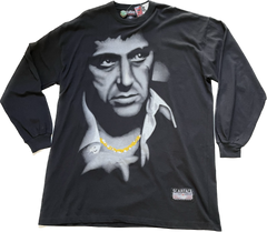 VTG Scarface Clothing Co. Black Long Sleeve