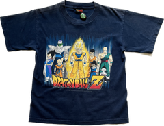 Vintage 1997 Blue Dragonball Z Squad Tee FUNimation