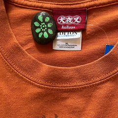 Y2K '05 Orange InuYasha Anime Tee