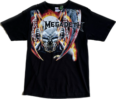 Hanes Heavyweight Megadeath Band Tee Black