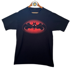 VTG '86 Warner Bros Batman & Robin Graphic Tee - Black