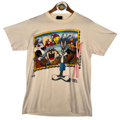 Vintage '89 Looney Tunes Alpine Hot Tub Changes Tee - White