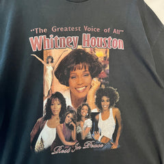 Rest In Peace Whitney Houston 'The Greatest Voice of All' Graphic Tee