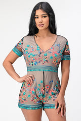 Shop17 Floral Array Romper