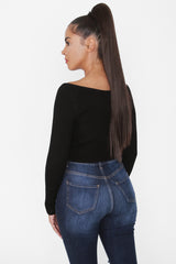 Bold and Beautiful Crop Ribbed Sweater